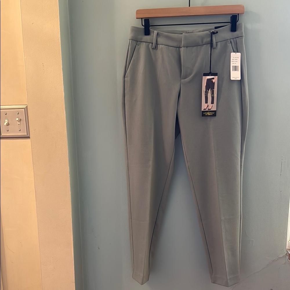 Liverpool Los Angeles Sea Green Petite Trousers - Size 2/26P - NWT